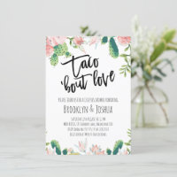 Cactus Rose Taco à propos d'Amour Couple Baby Show