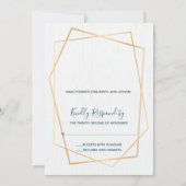 Invitation Cactus Succulent Bleu Poussiéreux (Dos)