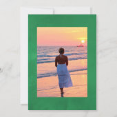 Invitation Cactus Succulents Célébration de la vie Photo (Dos)