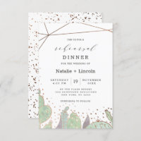 Cactus & Succulents Terrarium Dîner de répétition