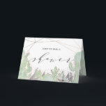 Invitation Cactus & Succulents Wedding shower de Couple tenda<br><div class="desc">Cactus & Succulents Terrarium géométrique et aquarelle illustrations Mariage Conception avec plantes aquarelles peints à la main, cactus et succulents, avec accents de papier métallique en cuivre et cadre supérieur de terrarium géométrique, éléments et points dessinés à la main. Un lieu de mariage, de désert ou de botanique pour le...</div>