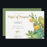 INVITATION CACTUS SUCCULTE COULEUR D'EAU FLORALE MAIN D'HONNE<br><div class="desc">Si vous avez besoin d'une personnalisation ou d'autres éléments correspondants,  n'hésitez pas à me contacter à l'adresse yellowfebstudio@gmail.com</div>