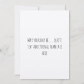 Invitation Cactus végétal en terre cuite dessiné à la main po (Dos)