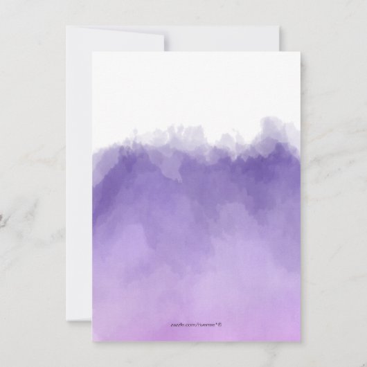 Invitation Cactus vert pourpre Succulent Couple's Douche (Dos)