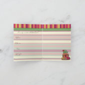 Invitation Cactus Wedding Cake (Intérieur)