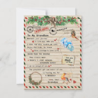 Cadeau à mon petit-fils,Petit-fils et grand-père,A