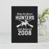 Invitation Cadeau d'anniversaire Chasse au cerf Chasse pour 2 (Debout devant)