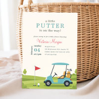 Cadeau de Baby Shower Bébé Golfeur en Route