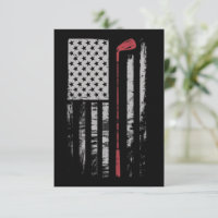 Cadeau de golf Drapeau Américain Vintage Golfeur