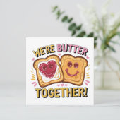 Invitation Cadeau de la Saint Valentin (Debout devant)