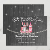 Invitation Cadeau de mariage pour couple | Approvisionnez le (Devant / Derrière)