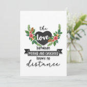 Invitation Cadeau de mère L'amour entre mère et fille (Debout devant)
