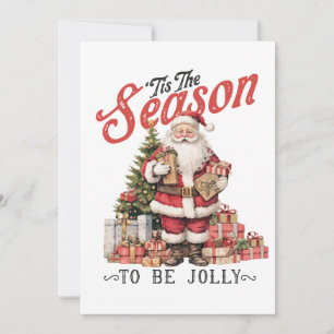 Invitation Cadeau de Noël C'est la saison