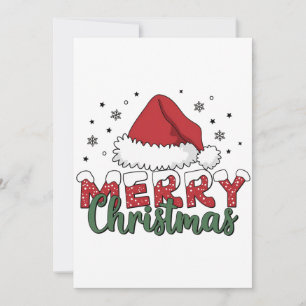 Invitation Cadeau de Noël Joyeux Noël