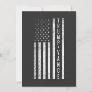 Invitation Cadeau de vote républicain américain Trump Vance