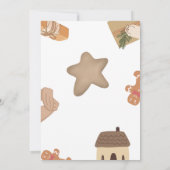 Invitation Cadeau d'échange des choses préférées de Brown pou (Dos)