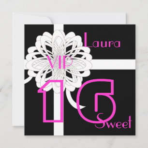 Invitation Cadeau Gigantic Sweet sixteen VIP - Pou