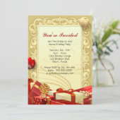 Invitation Cadeau & Ornement 5'' x 7'' (Debout devant)