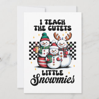 Invitation Cadeau pour Enseignant | J'Enseigne aux Plus Migno