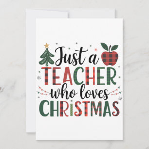 Invitation Cadeau pour Enseignant Juste un Enseignant qui A