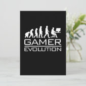Invitation Cadeau pour joueur | Évolution du joueur (Debout devant)
