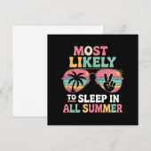 Invitation Cadeau pour l'enseignant le plus susceptible de do (Devant / Derrière)