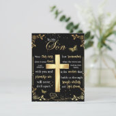 Invitation Cadeau pour mon fils, amoureux de papillon, lettre (Debout devant)