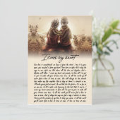 Invitation Cadeaux de couple | Pour mon âme sœur, je croise m (Debout devant)