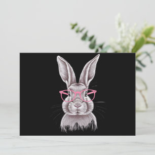 Invitation Cadeaux de famille mignons Funny Bunny Pâques 