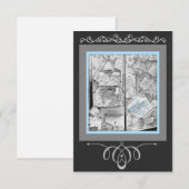 Invitation Cadeaux de fenêtre de la boutique d'antiquités pou (Devant / Derrière)