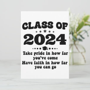 Invitation Cadeaux de fin d'études personnalisés pour la prom