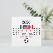 Invitation Cadeaux de football pour les fans (Debout devant)