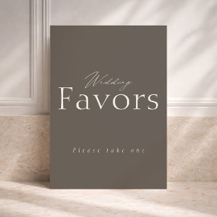 Invitation Cadeaux de mariage taupe enseigne