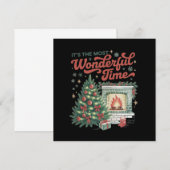 Invitation Cadeaux de Noël C'est la période la plus merveille (Devant / Derrière)