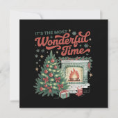 Invitation Cadeaux de Noël C'est la période la plus merveille (Devant)