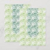 Invitation Cadeaux de Noël Personnalisés | Ornements Personna (Devant / Derrière)