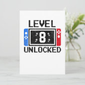 Invitation Cadeaux pour enfants de 8 ans Jeu vidéo pour garço (Debout devant)