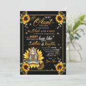 Invitation Cadeaux Tantes | Lettre À Ma Tante Amour De La Niè (Debout devant)