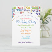 Invitation Cadeaux Uniques Et Spéciaux 75e Anniversaire (Debout devant)