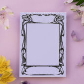 Invitation Cadre Art nouveau