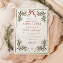 Cadre Fantaisiste pour Baby Shower Merry Little