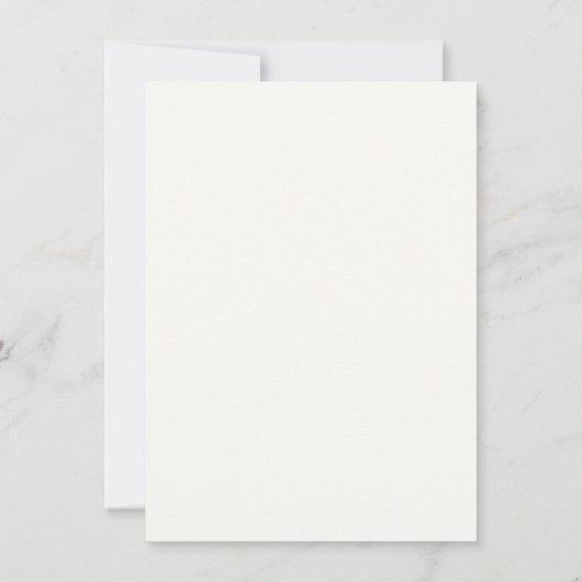 Invitation Cadre or avec répétition de fleurs (Dos)