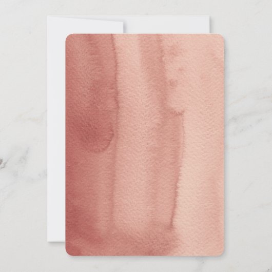 Invitation Cadre Orange Feutre De Palme Séché Déserté En Terr (Dos)