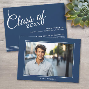 Invitation Cadre photo de la marine moderne - Fête