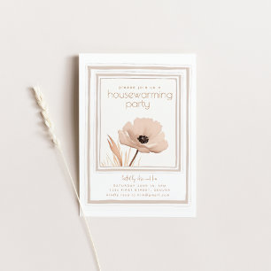 Invitation Cadre photo de l'invitation de la fête de réchauff