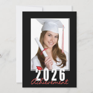 Invitation Cadre photo de réussite de la promotion 2026