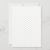 Invitation Cadre ruban Gingham vert Vintage (Dos)