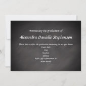 Invitation Cadres photo du tableau de bord du diplôme (Dos)