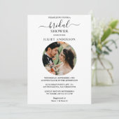 Invitation Cadres photo Fête des mariées la plus populaire (Debout devant)