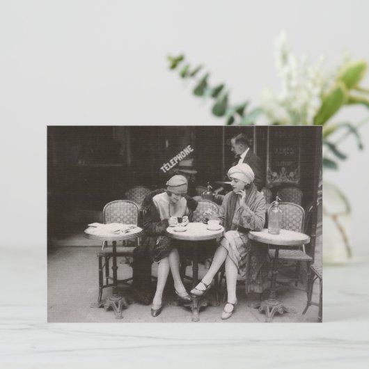 Invitation Café (Debout devant)